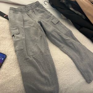 Gray Cargo Pants